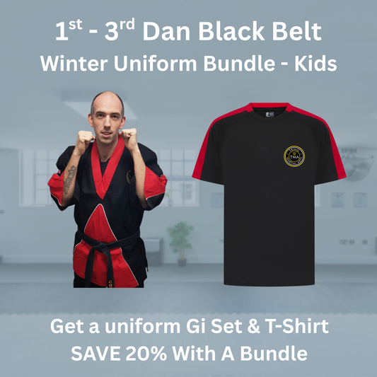 Yadansha 1st - 3rd Dan Black Belt Uniform Bundle - Teens & Adults