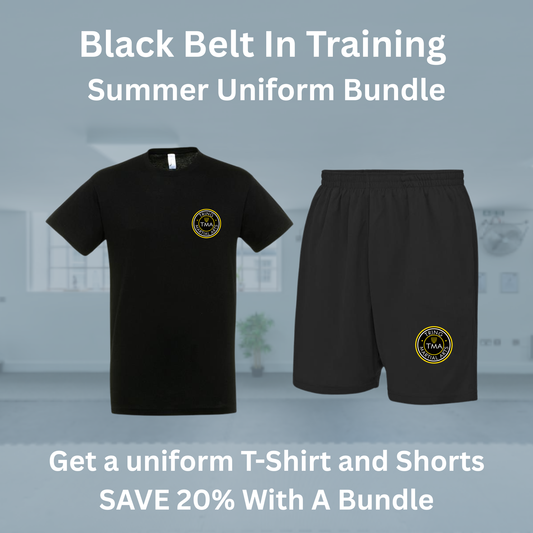Black Belt In Training Summer Uniform Bundles - Kids