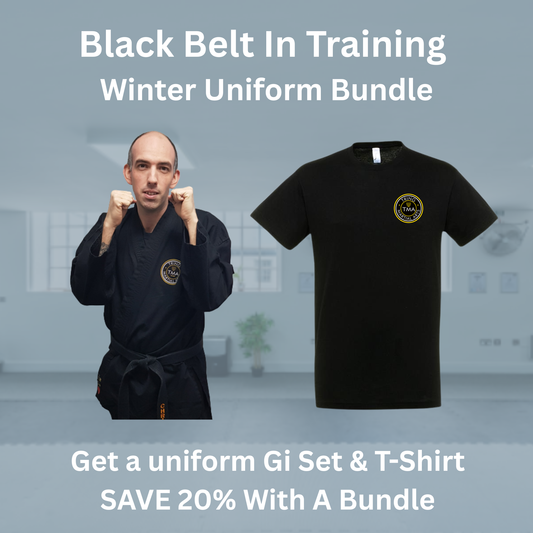 Black Belt In Training Uniform Bundle - Teens & Adults
