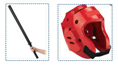 Kids Sparring Sword & Head Guard Kit